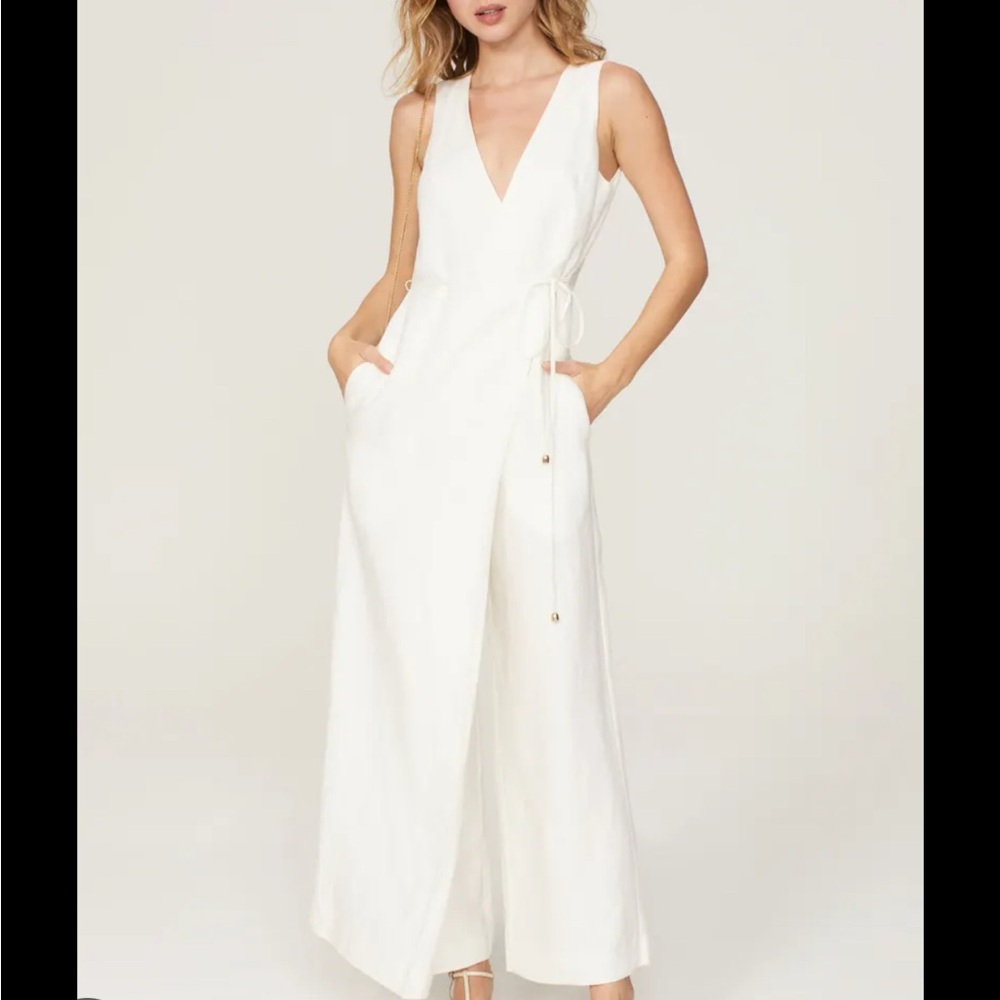 Rosetta Getty Ivory Jumpsuit